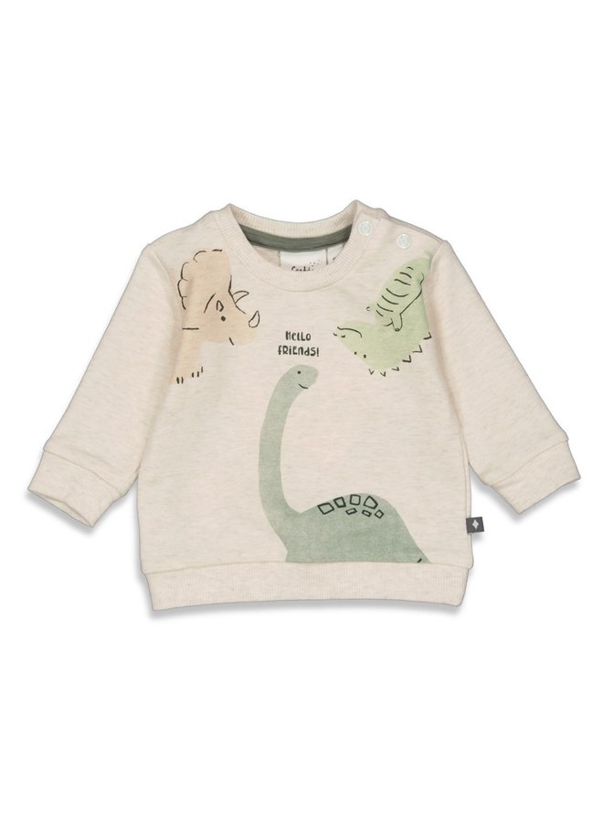 Cool-A-Saurus Sweater Zand Melange