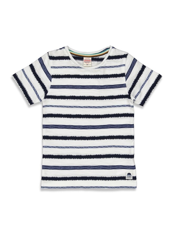 Indigo Island T Shirt Streep Marine