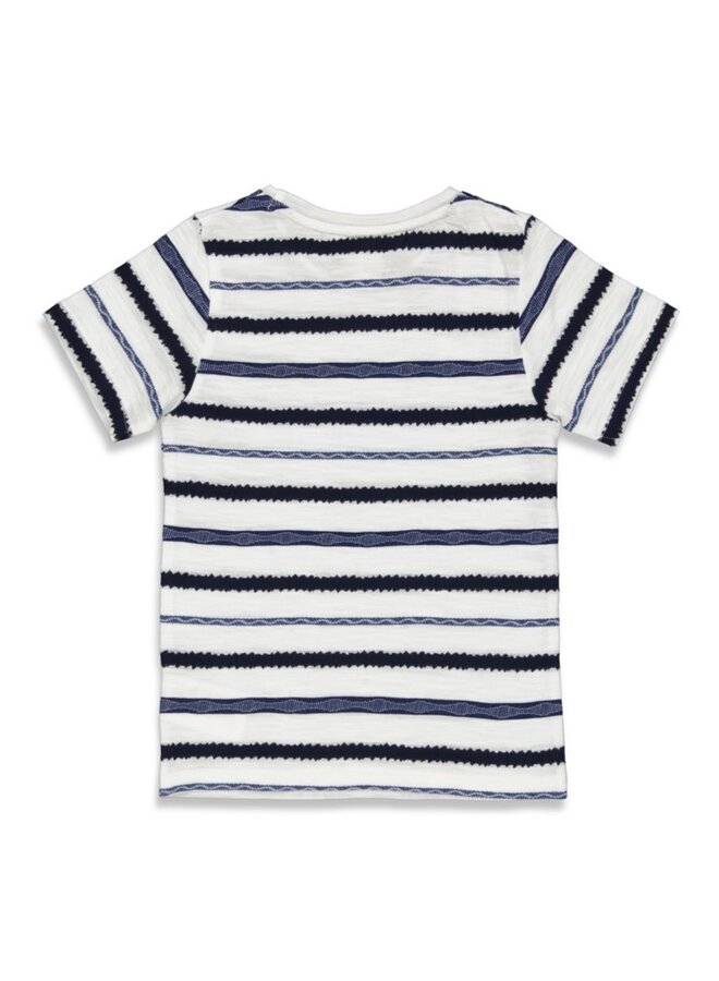 Indigo Island T Shirt Streep Marine