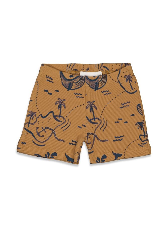 Pyjama / Shortama Wally Whale Camel