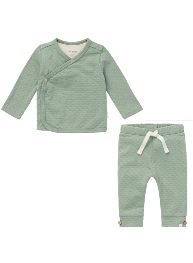 Set: Shirt en Broek Unisex Joshua  Lily pad