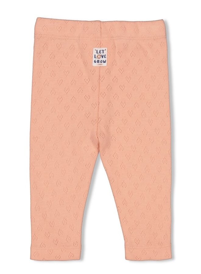 Let Love Grow Jurk en legging Roze