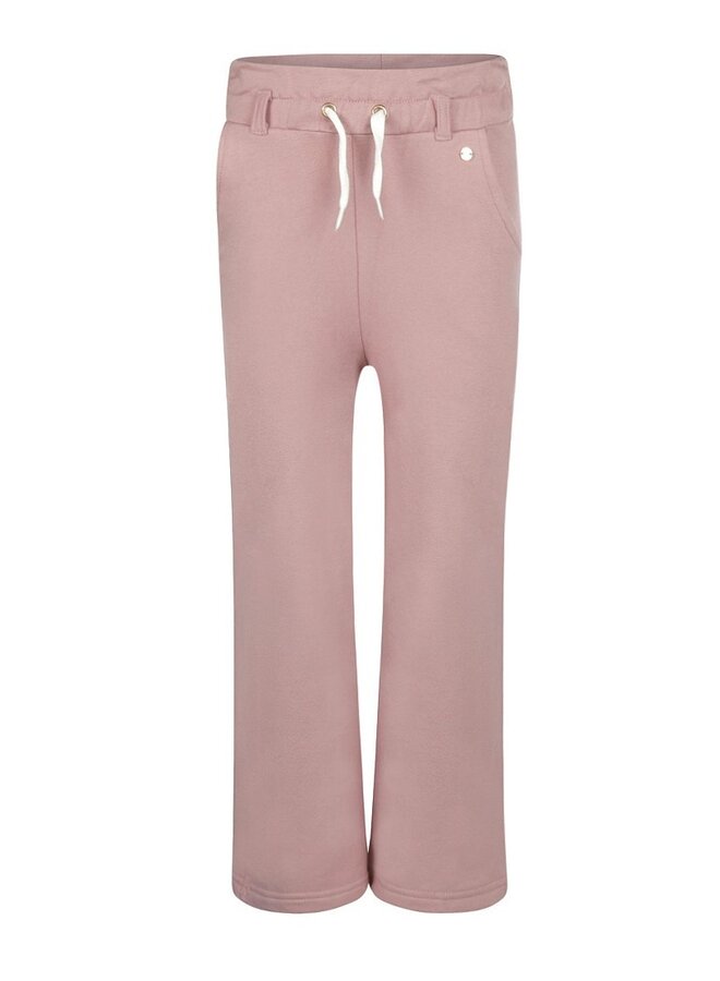 Joggingbroek met wijde pijpen Dust Pink