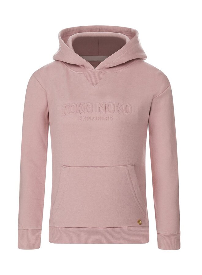 Sweater Hoody Dusty Pink