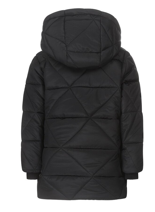 Meisjes Winter Jas Parka Black