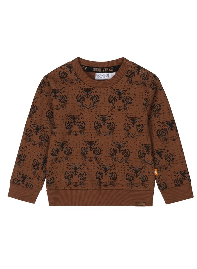 Sweater met print Camel