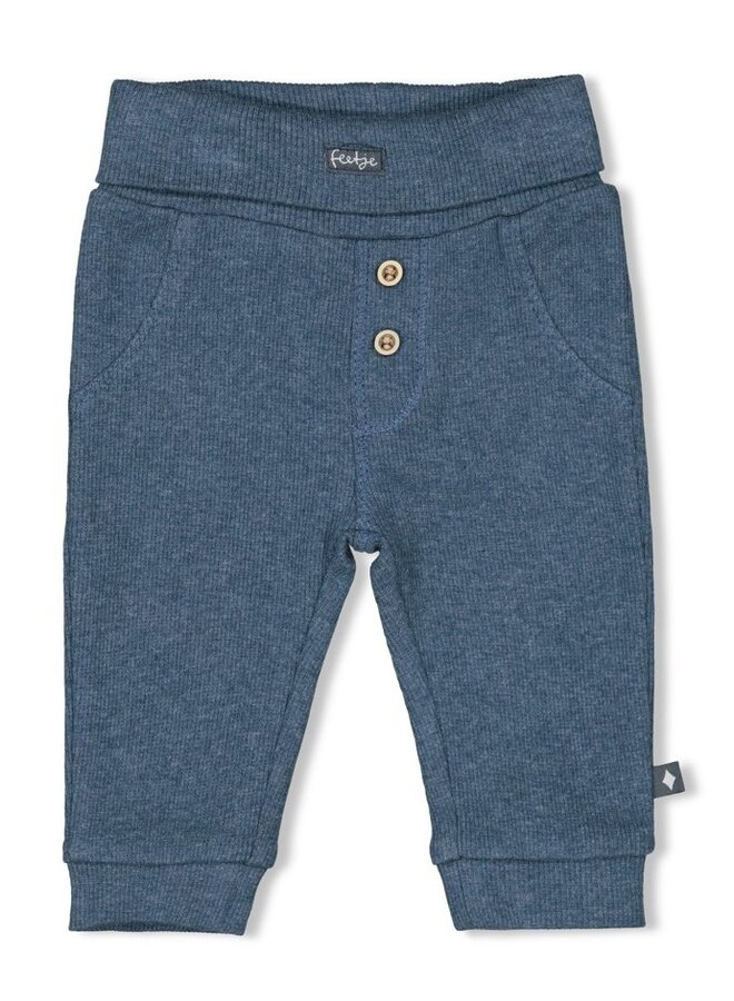 Animals Broek Indigo melange