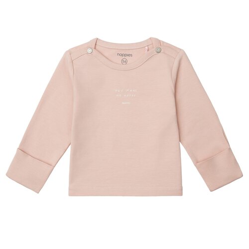 Shirt Neisse Rose Smoke You make me Happy Noppies Shirt Neisse Rose Smoke You make me Happy