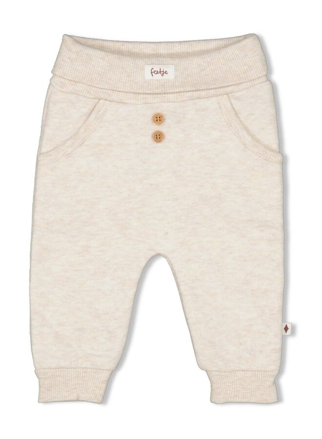 Little Forest Friends Broek Offwhite melange