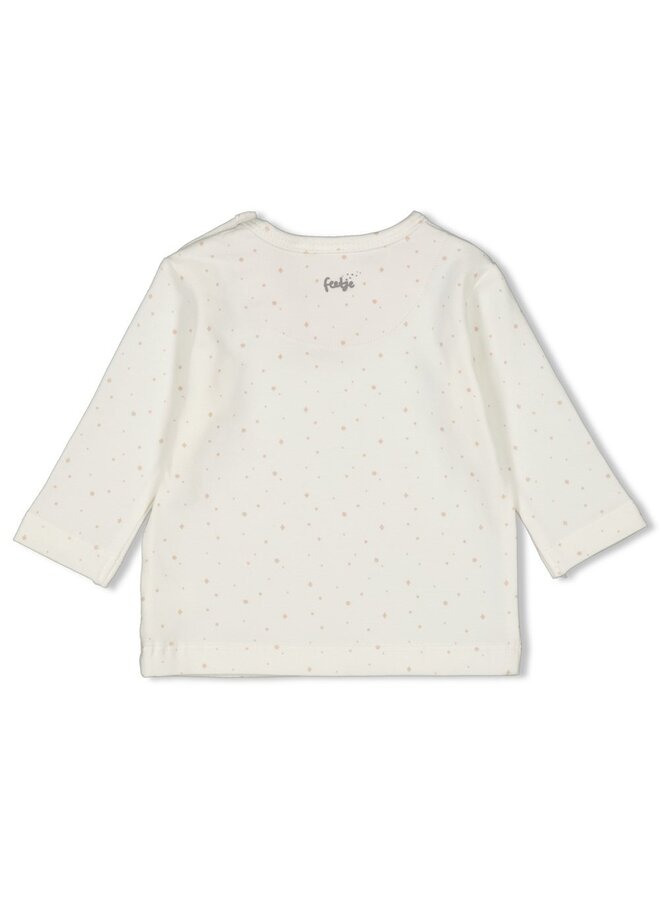 Feetje Sparkle Longsleeve Offwhitee