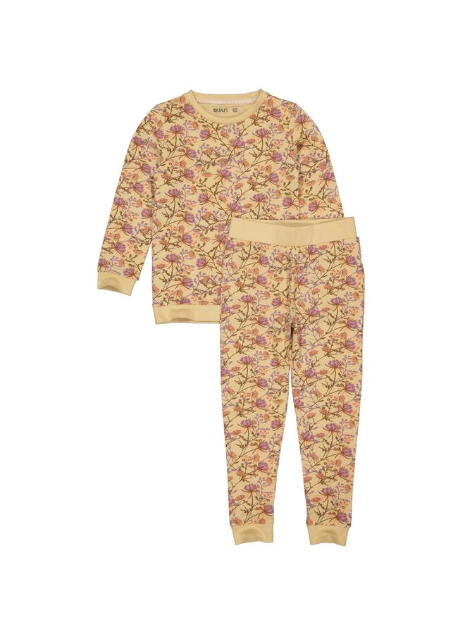 Pyjama Bloemen Zand