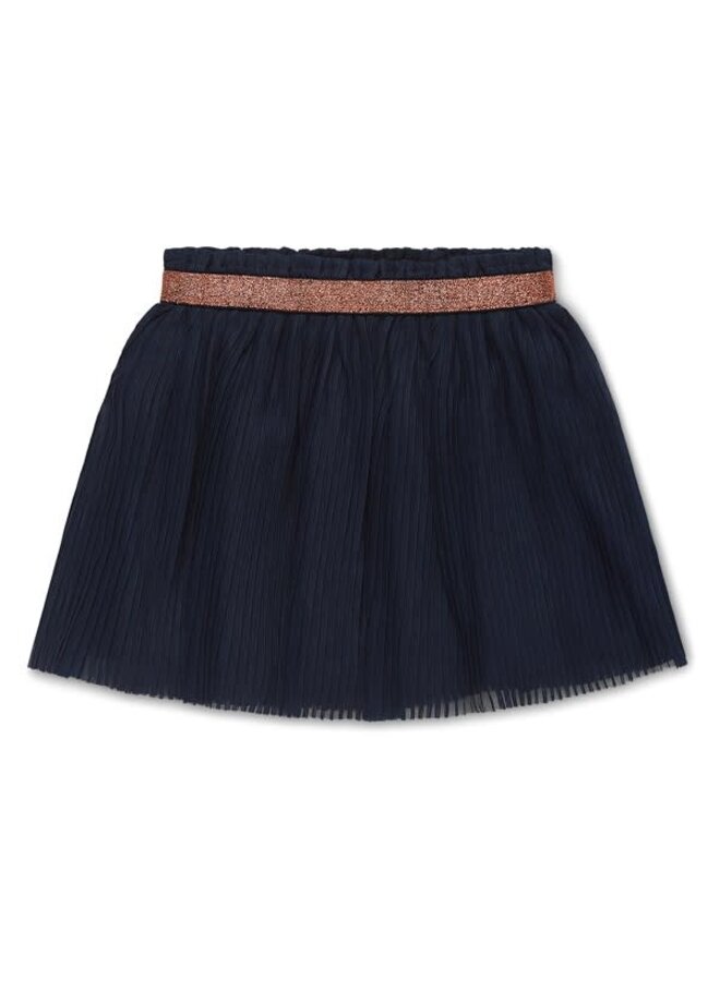 Nika Plisse Rok Navy