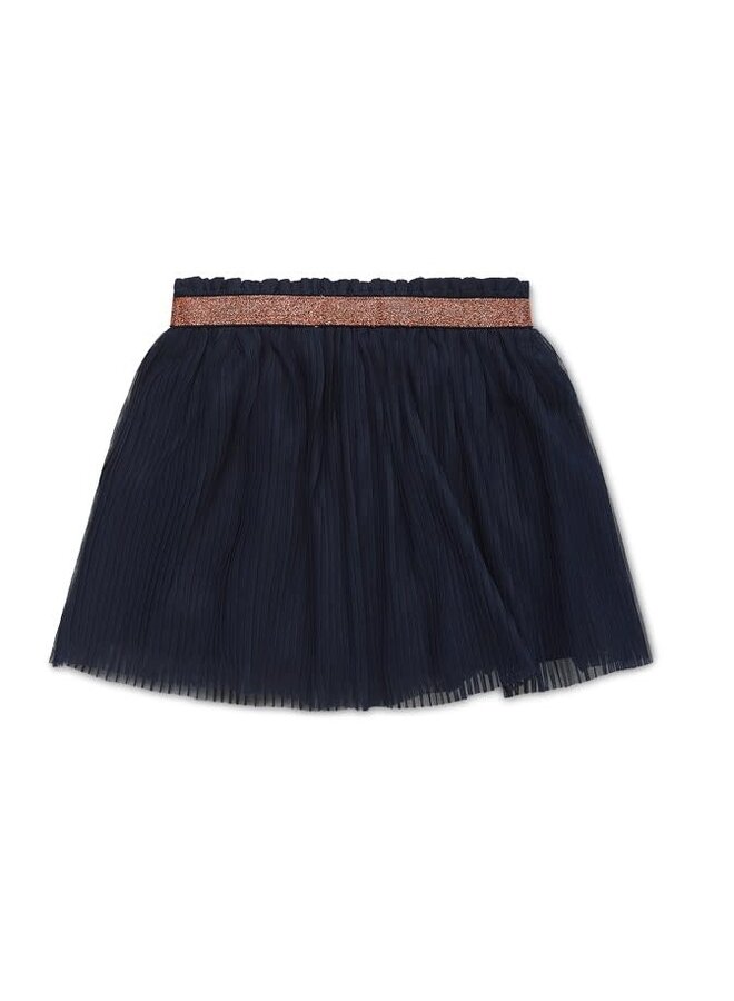 Nika Plisse Rok Navy