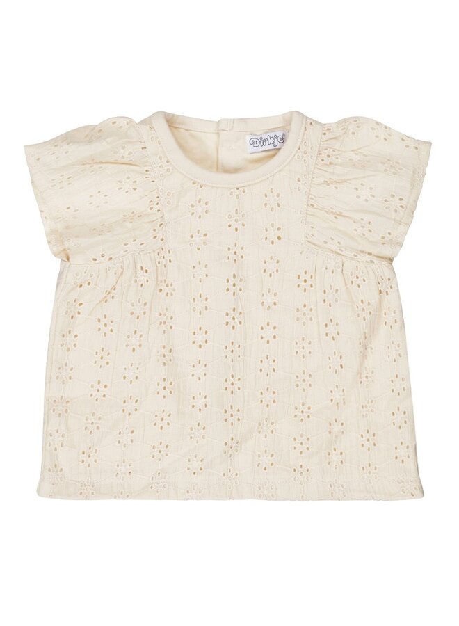 Blouse Broderie Off White