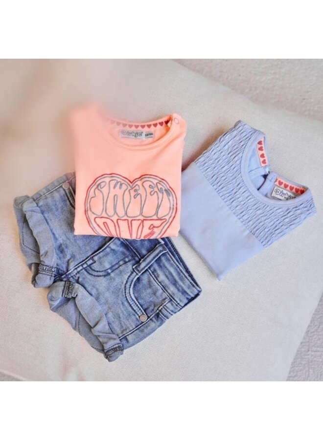 T-shirt Light Bright Peach