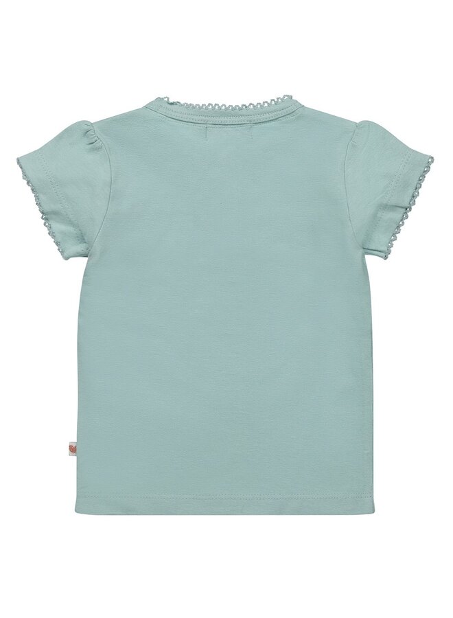 T Shirt Smokey Aqua