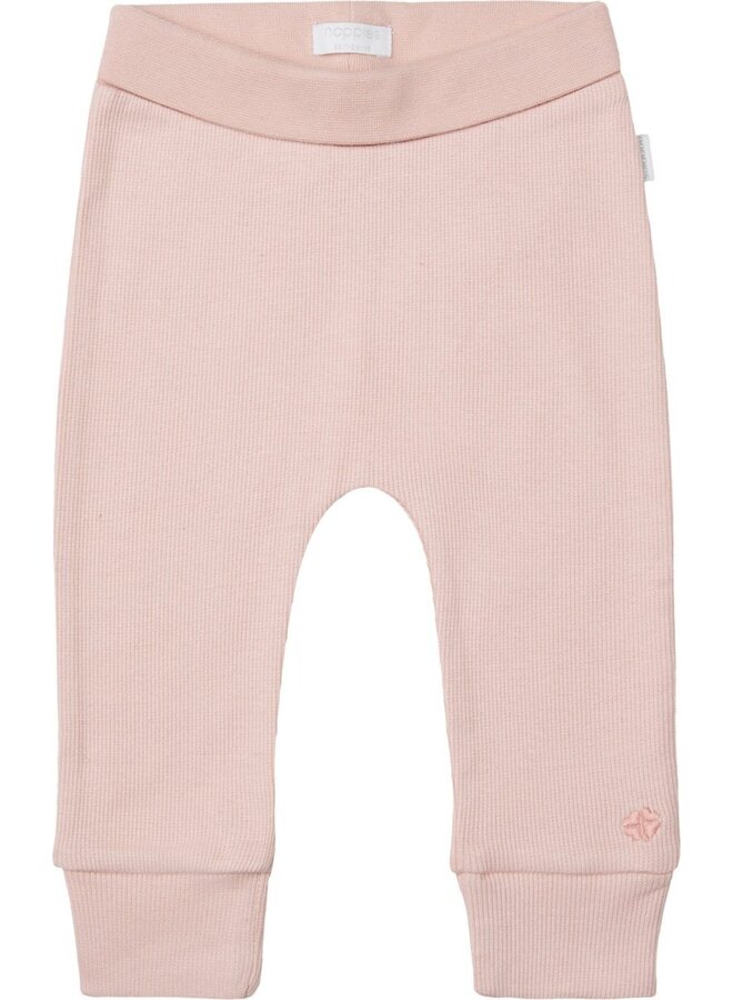 Broek Rib Naura Rose Smoke