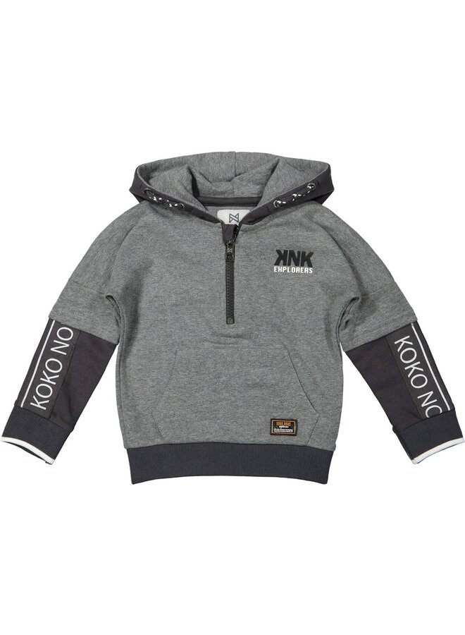 Swaeter Hoody Grey Melee