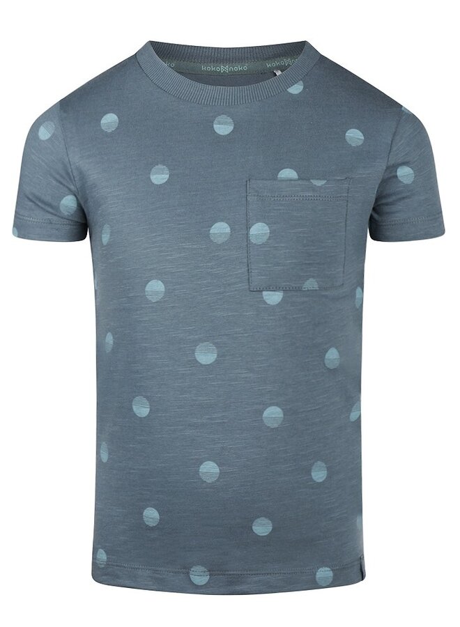 T-shirt Dot Smokey Blue