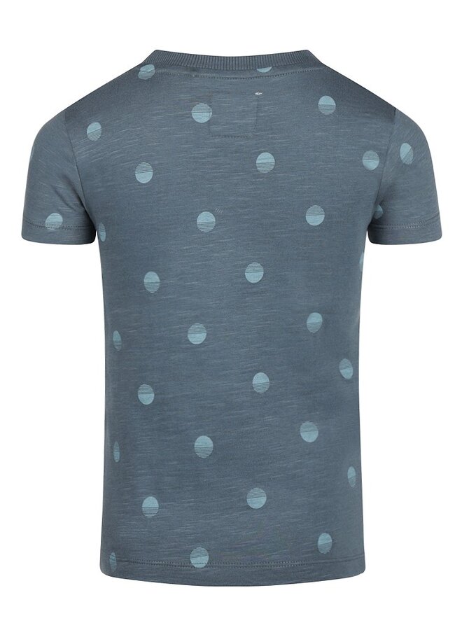 T-shirt Dot Smokey Blue