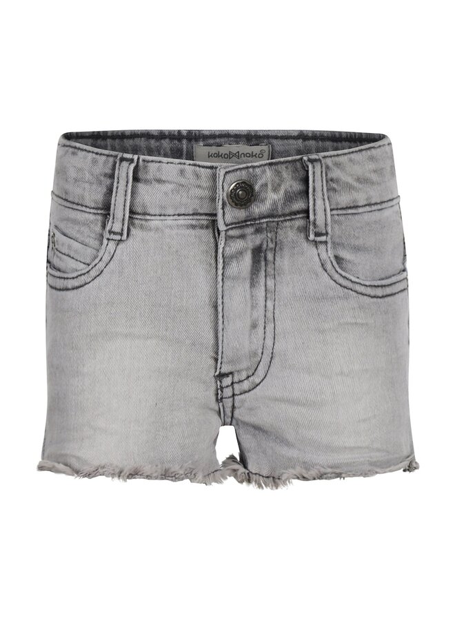 Meisjes Jeans Shorts Grey Jeans