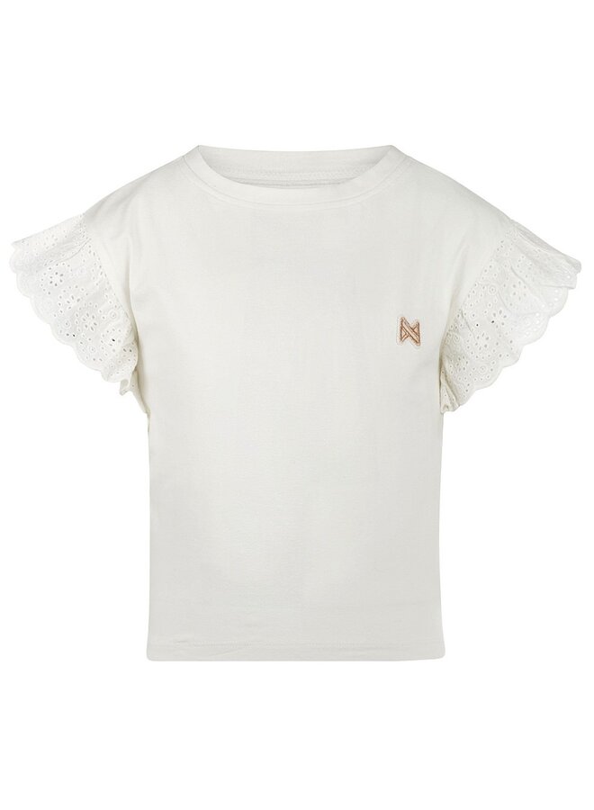 Meisjes Shirt Off White