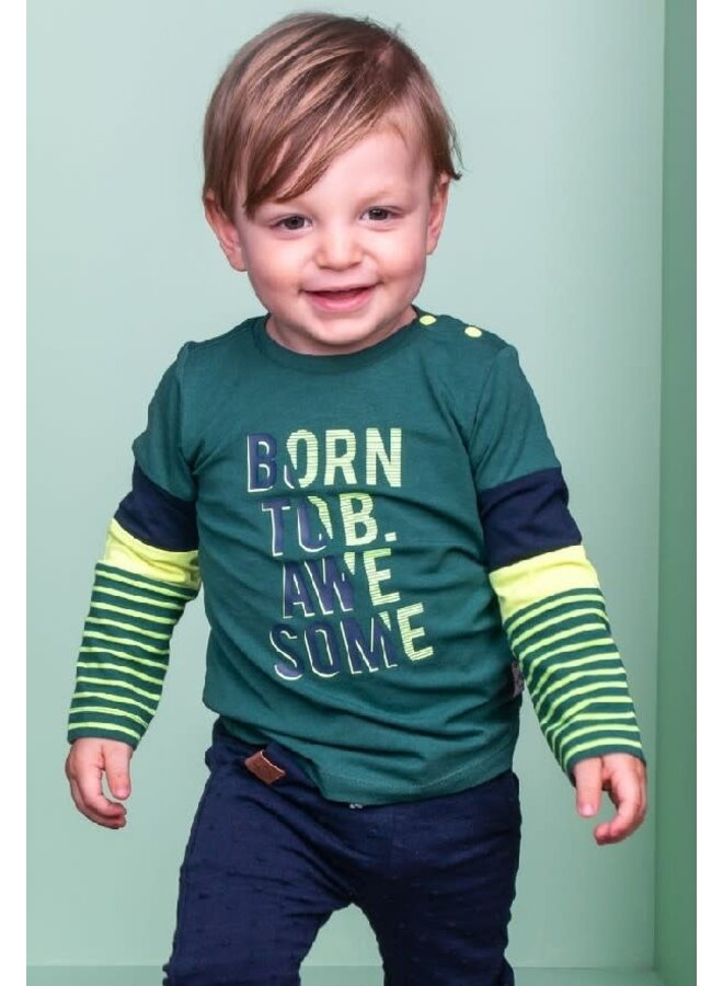 Shirt Born to be Awesome  Seaweed