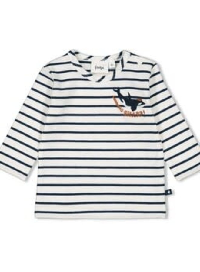 Looking Sharp Shirt Streep Navy