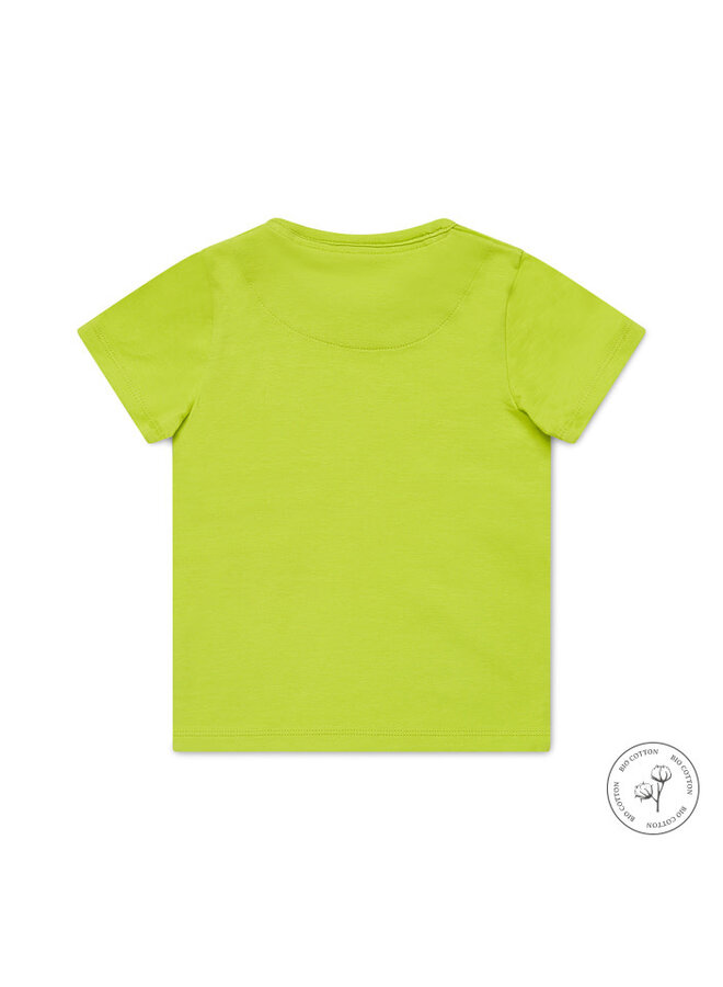 Nigel T-shirt Bio Cotton Neon Yellow