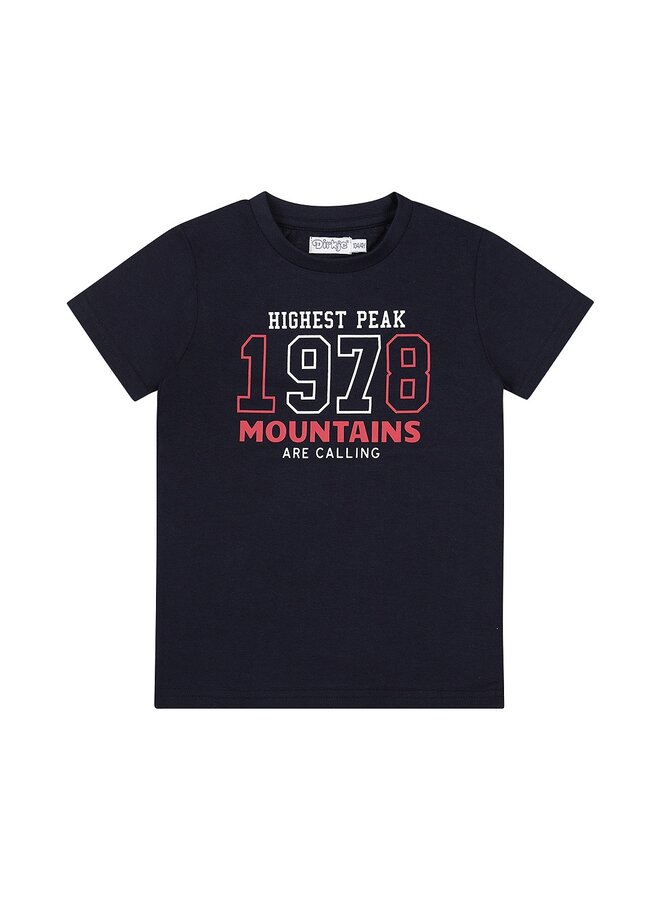 T-Shirt Highest Peak Navy