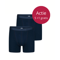 Actie 5 plus 1 GRATIS Herenboxers Dylan Marine met gulp Beeren bodywear Actie 5 plus 1 GRATIS Herenboxers Dylan Marine met gulp