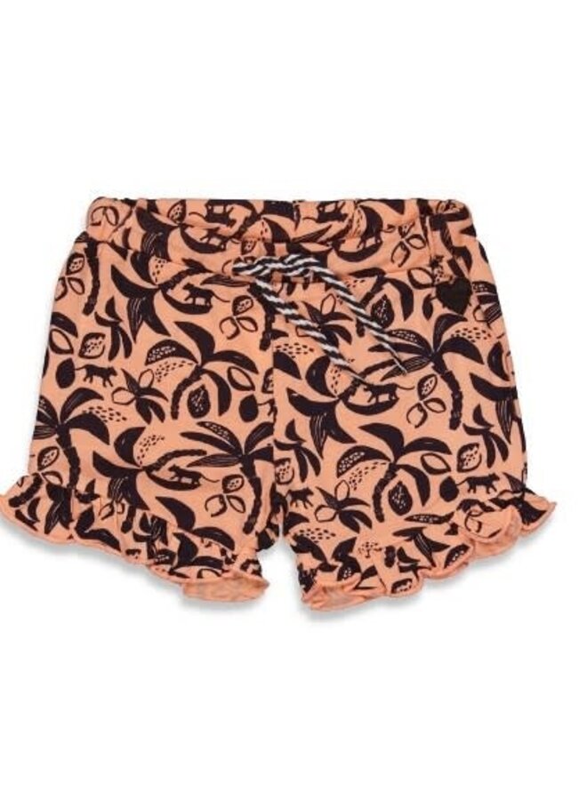 Papaya Punch Short met printje Zalm Summer Special