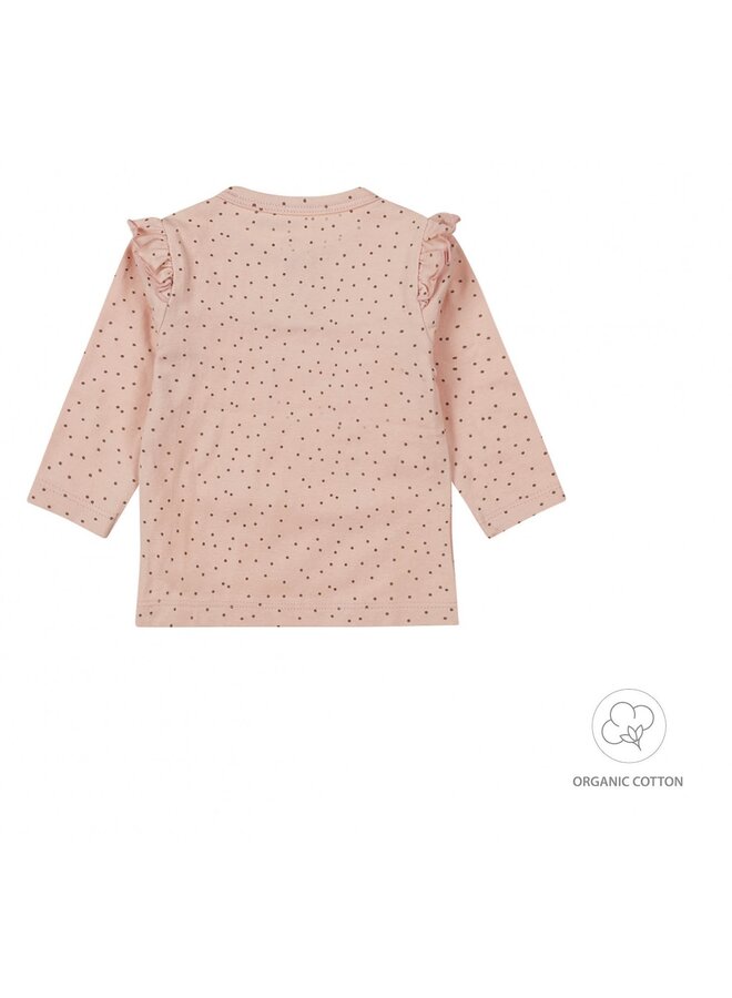 Shirt organic cotton Light dusty Pink