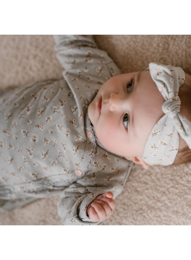 Broek, Shirt en Haarband organic cotton Faded Blue