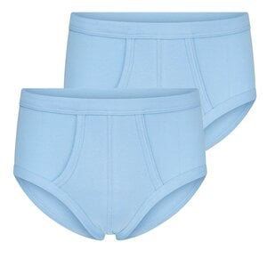 Beeren bodywear Heren Slip Bleu met gulp 2-pack Heren Slip Bleu met gulp 2-pack