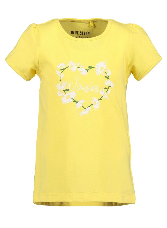 Shirt Daisy Flowers  Hart Geel