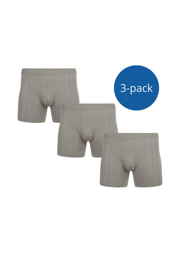 Boxershorts 3-pack New Grey