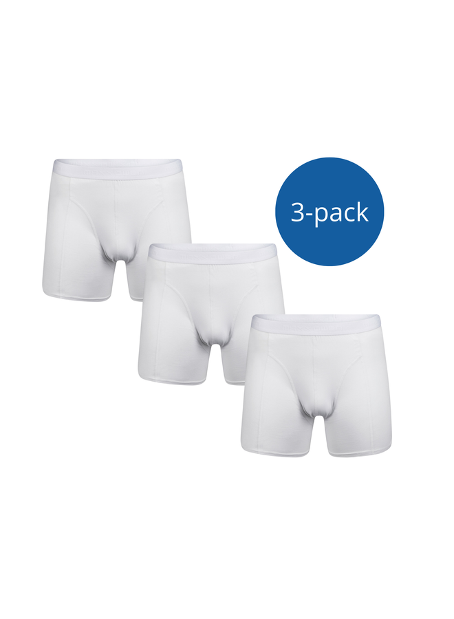 Boxershorts 3-pack  Wit