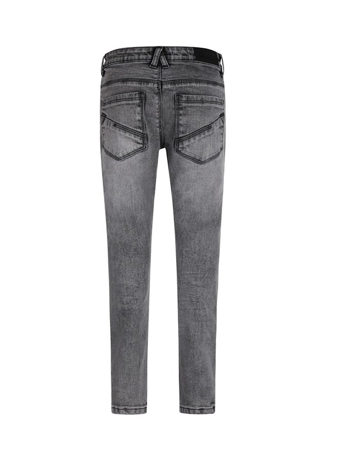 Jeans super stretch tapered Grey Jeans