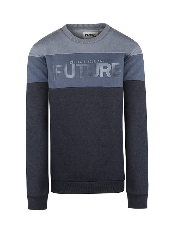 Sweater Streep Navy