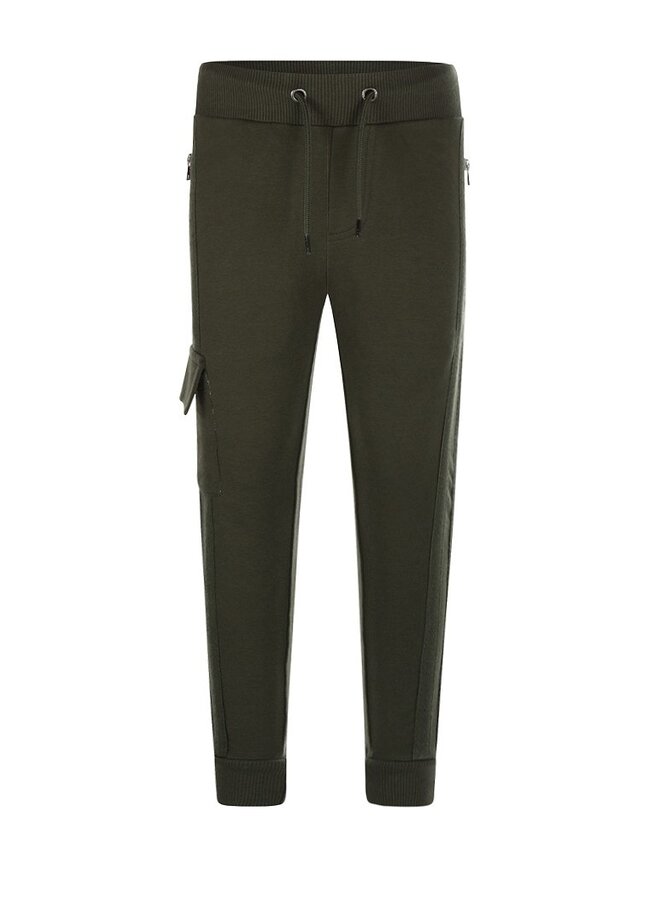 Joggingbroek Dark Green met zakken