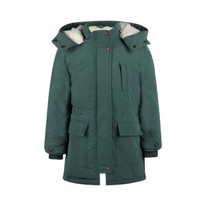 Koko Noko Parka met capuchon water repellent Dark Green Parka met capuchon water repellent Dark Green