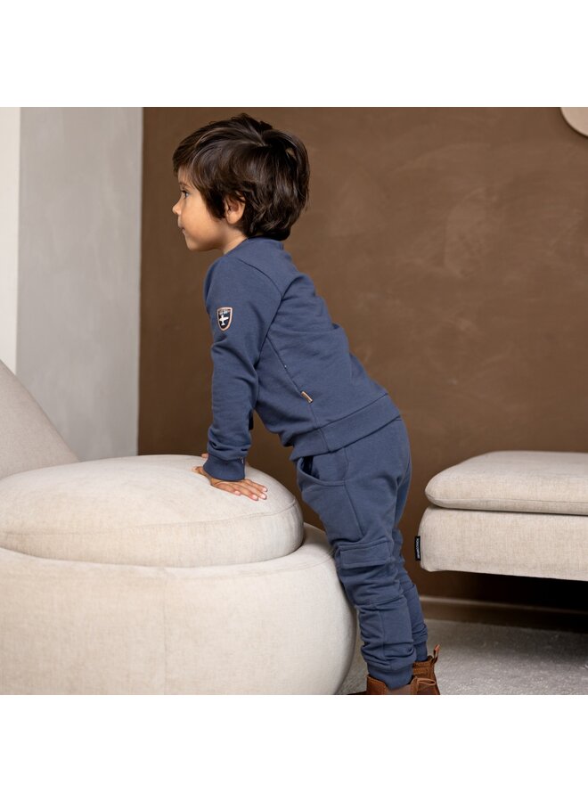 Boys lets get going Sweater Navy