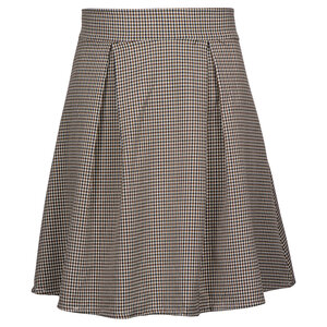 Will Fashion Rok Maud knielengte Ruitje Zwart Rok Maud knielengte Ruitje Zwart