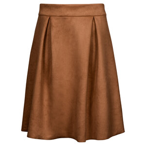 Will Fashion Rok Sophie knielengte Suedine Camel Rok Sophie knielengte Suedine Camel
