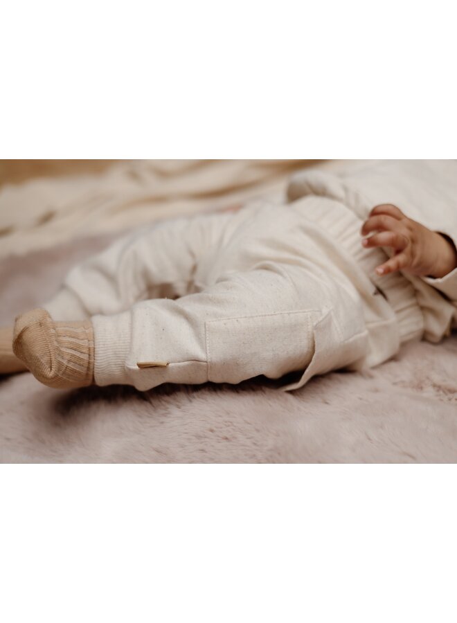 Broek Jeroen White Cream