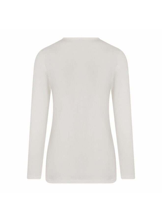 Beeren Thermo Dames Shirt Lange Mouw Wolwit