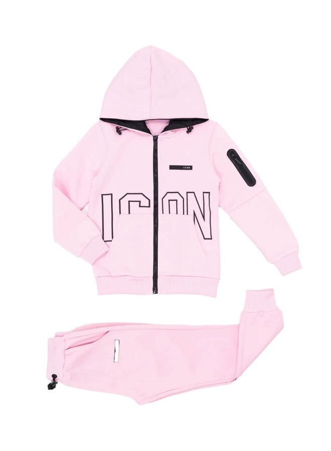 Hoody en Broek Icon Roze