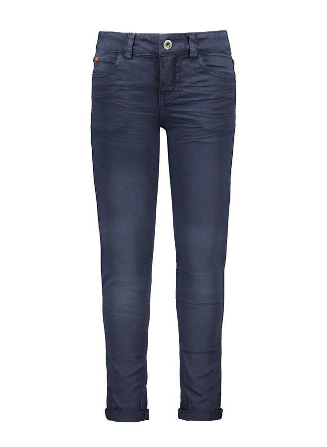 Broek Skinny Strech Twill Navy