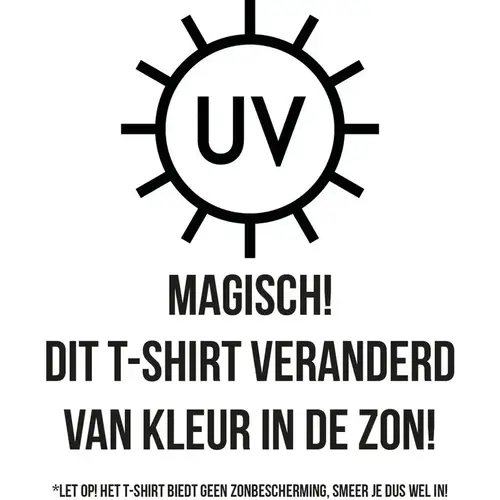 T-Shirt Sienna met magic print Wit 4PRESIDENT T-Shirt Sienna met magic print Wit